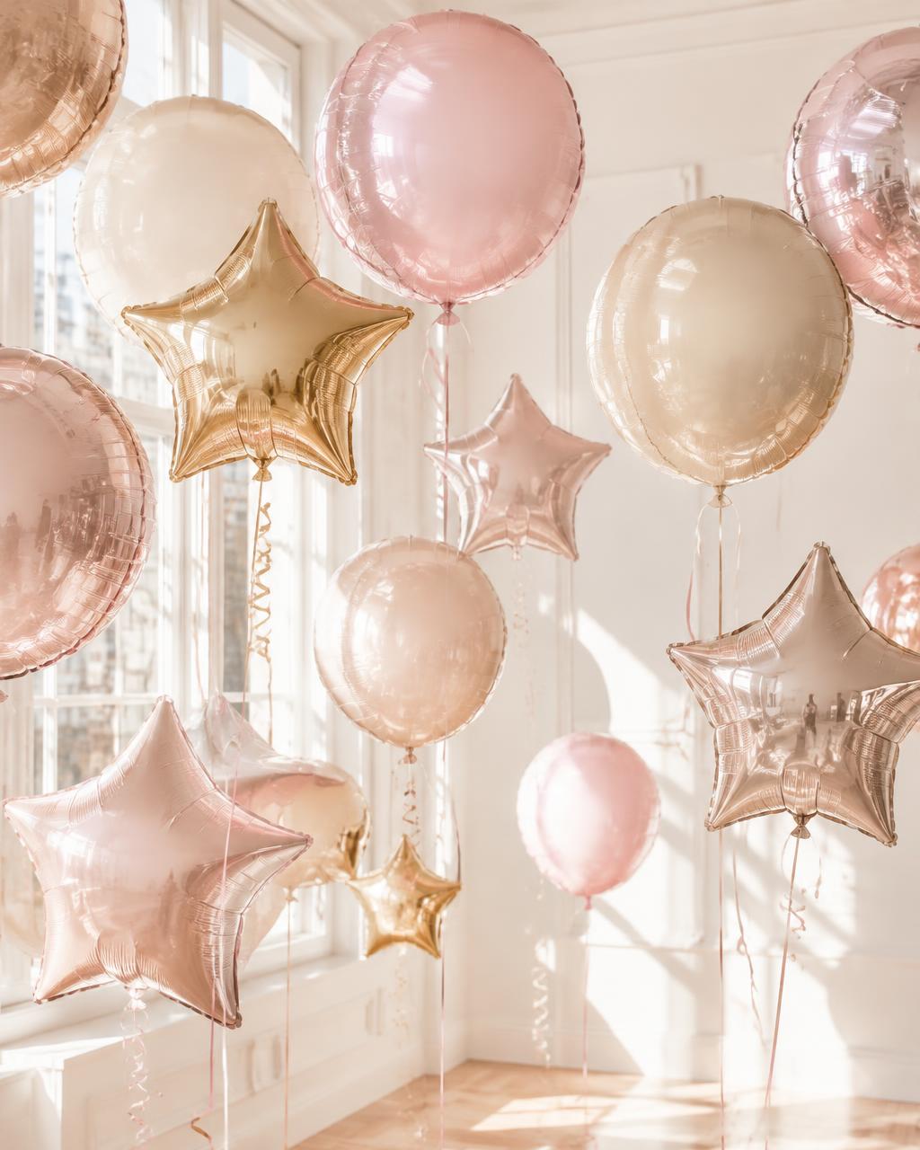 Mylar foil balloons